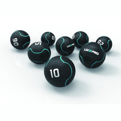 Медицинска топка Live Pro 10 кг — Dias Sport Live Pro Solid Medicine Ball 1kg