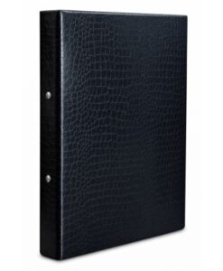 Класьор A4, С два ринга, 4 см, Черен /130085/